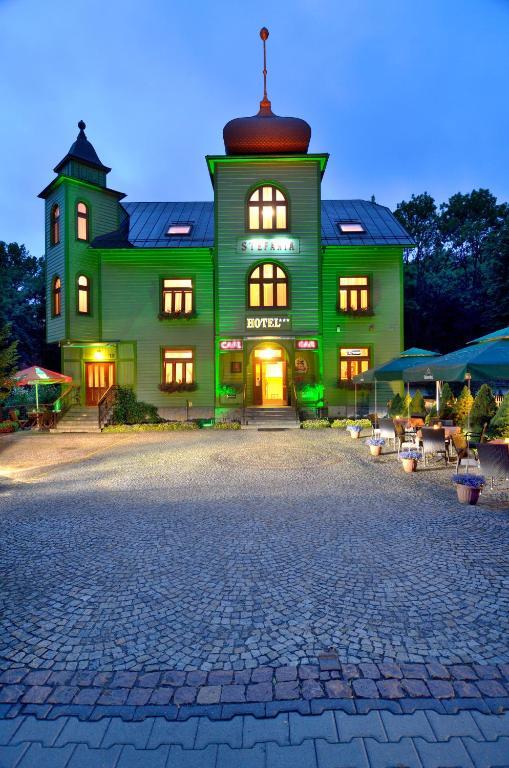 Hotel Stefania Krynica Zdroj Bagian luar foto